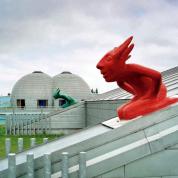 Christine Gersch: Vier Teufel / Kleines Kanzleramt – Kaspertheater, 1999 / © VG Bild-Kunst, Bonn; Fotonachweis: BBR / Stephan Erfurt (2001)