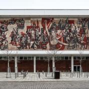 Gerhard Bondzin: Der Weg der roten Fahne, 1969 / © Gerhard Bondzin; Fotonachweis: Martin Maleschka (2020)