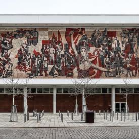 Gerhard Bondzin: Der Weg der roten Fahne, 1969 / © Gerhard Bondzin; Fotonachweis: Martin Maleschka (2020)